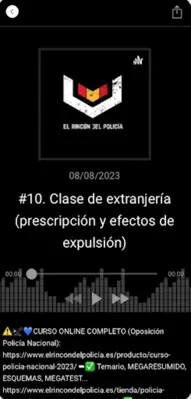 El Rincón del Policía android App screenshot 1