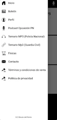 El Rincón del Policía android App screenshot 2